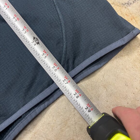 Eddie Bauer Sweater Mens XXL Gray Grid Fleece Pullover 1/4 Zip Outdoors - Picture 8 of 9